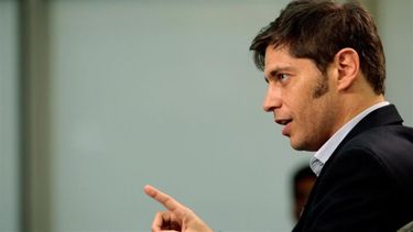 El gobernador Axel Kicillof.