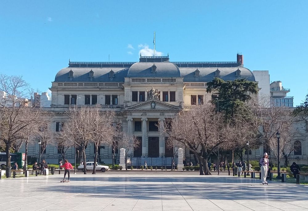 La Legislatura bonaerense, en pleno centro de La Plata. (Ana Roche/Agencia DIB)