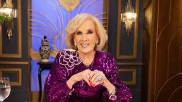La actriz y conductora, Mirtha Legrand.