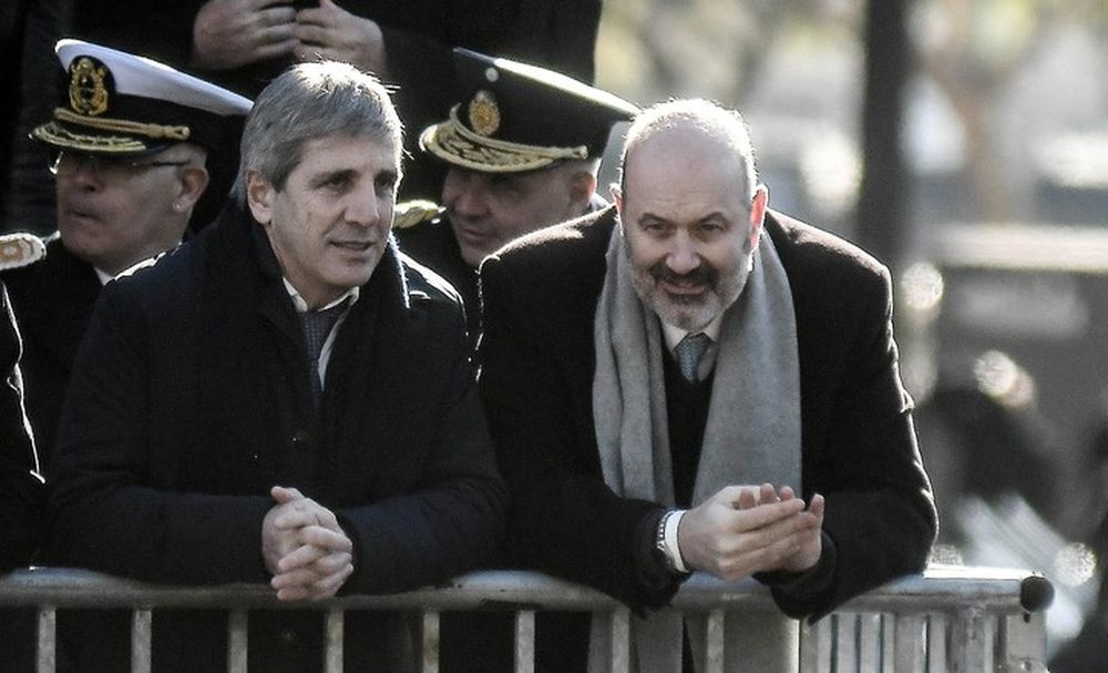 Luis Caputo y Federico Sturzenegger.