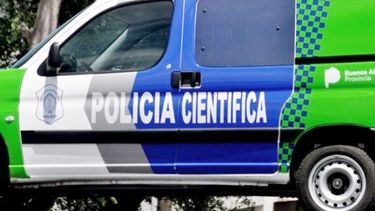 En el lugar del femicidio actuó la Policía Científica.