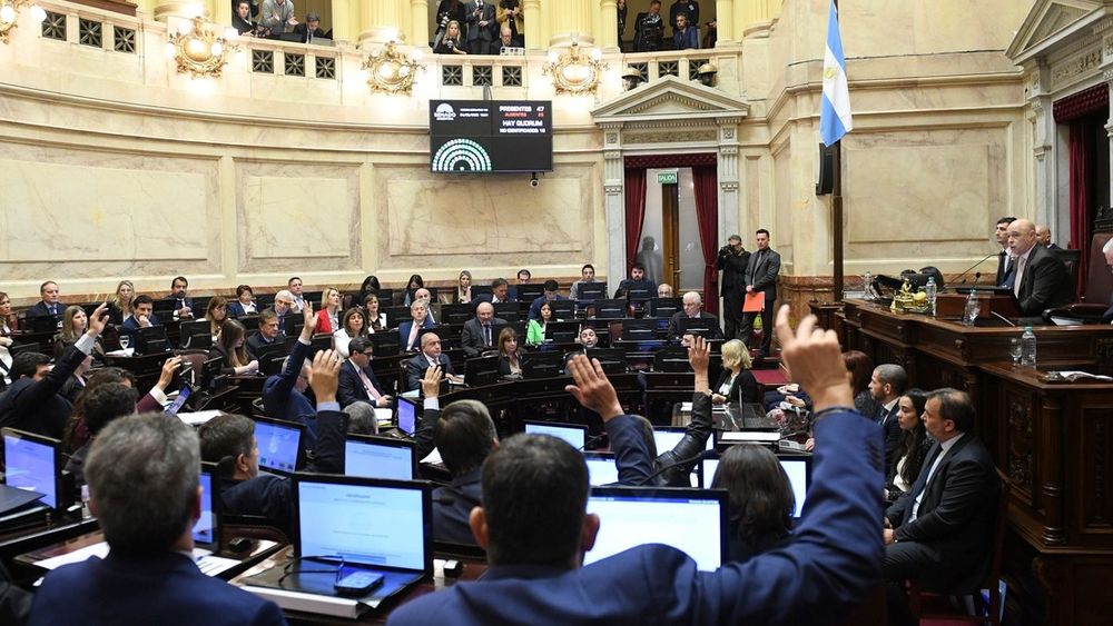 Una votación en la cámara de Diputados.&nbsp;