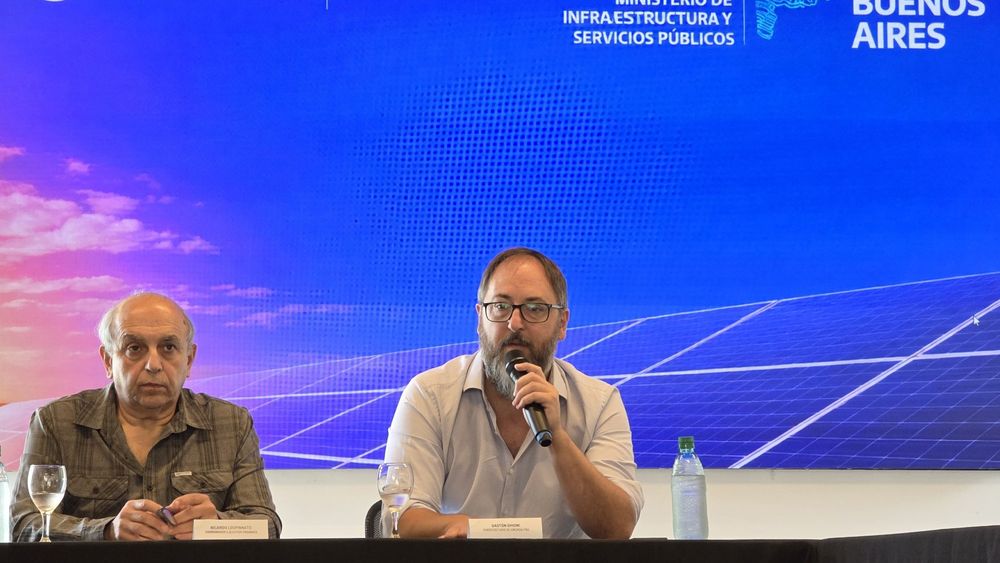 El subsecretario de Energía bonaerense,&nbsp;Gastón Ghioni.