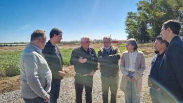 Maximiliano Abad en San Andrés de Giles.