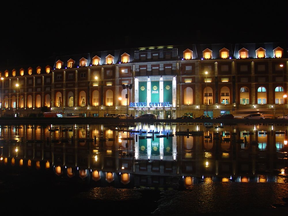 El Casino Central, una postal de Mar del Plata.&nbsp;