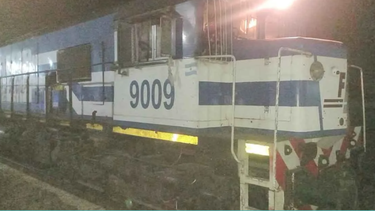 El hombre fue embestido por una formación de Ferro Sur Roca. (El Orden de Pringles)