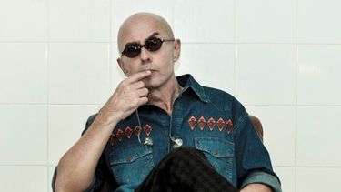 Carlos Indio Solari en la Biblioteca Nacional. (Ministerio de Cultura de la Nación/Archivo)