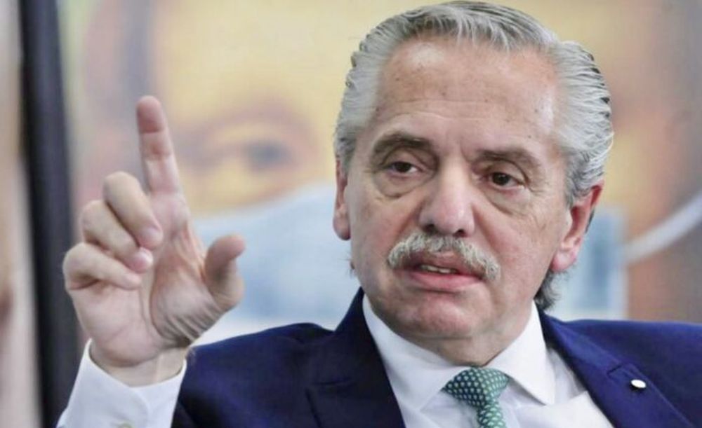 El expresidente Alberto Fernández. (Casa Rosada)