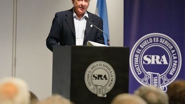 Nicolas Pino, presidente de la Sociedad Rural.