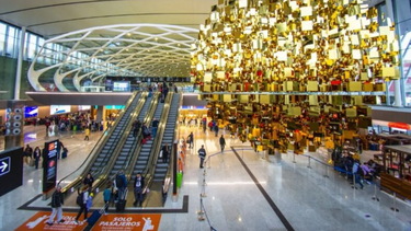El aeropuerto internacional de Ezeiza.&nbsp;