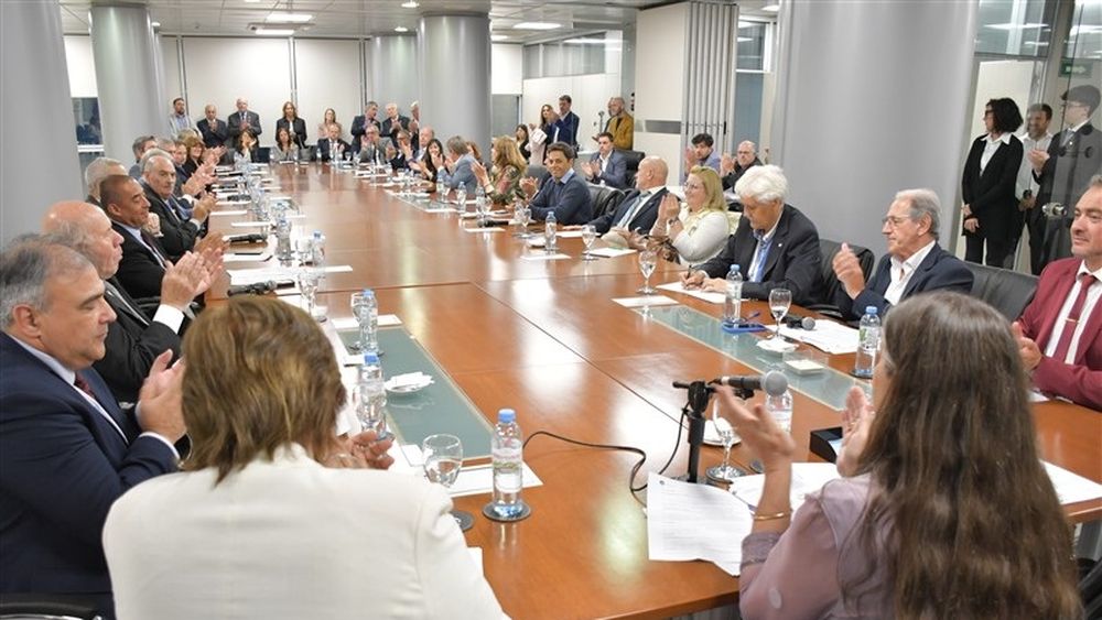 Reunión del Consejo Profesional de Ciencias Económicas.