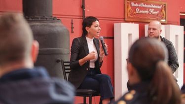 Mayra Mendoza, intedendenta de Quilmes.