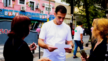 El intendente de Lanús, Julián Álvarez.