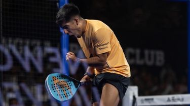 Federico Chingotto volvió a hacer magia en las canchas de El Cairo.