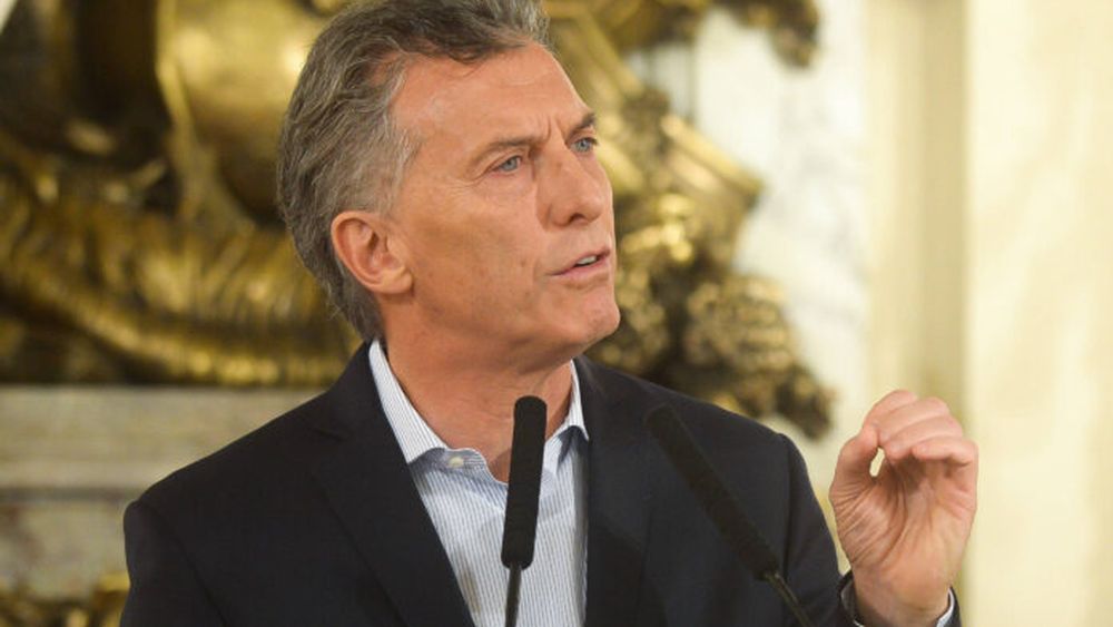 El expresidente Mauricio Macri. - Archivo -