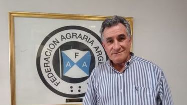 Carlos Achetoni era el presidente de Federación Agraria.
