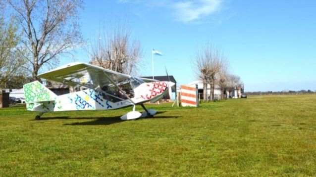 El AVIEM 100 Epower, el primer avión eléctrico del país desarrollado por la Facultad de Ingeniería de la UNLP y la empresa Aviem Aeronáutica SRL. UNLP -