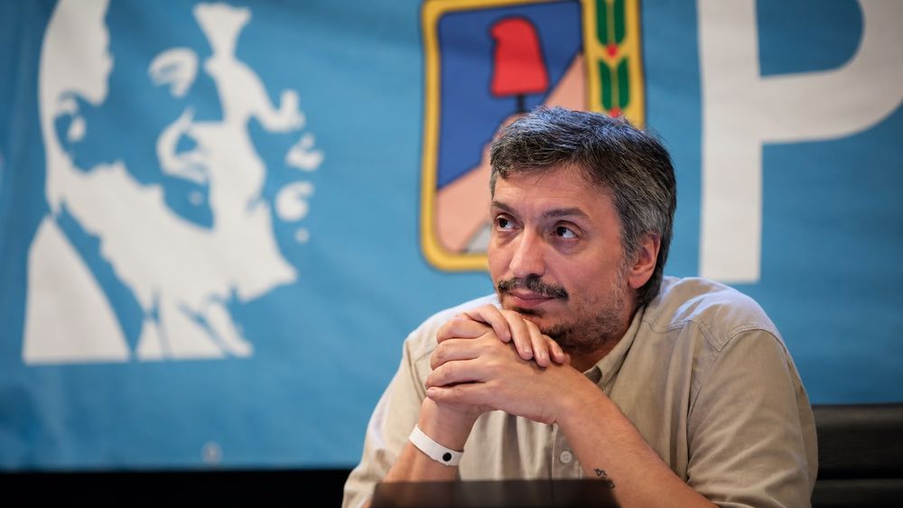 Máximo Kirchner, diputado nacional.