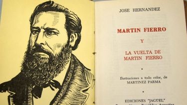 Martín Fierro, el personaje creado por José Hernández.