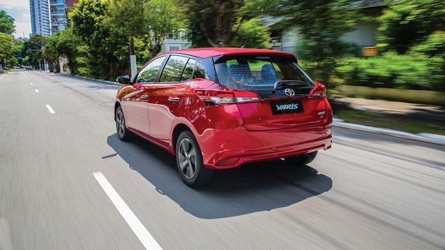 El Toyota Yaris, líder en ventas en Argentina.
