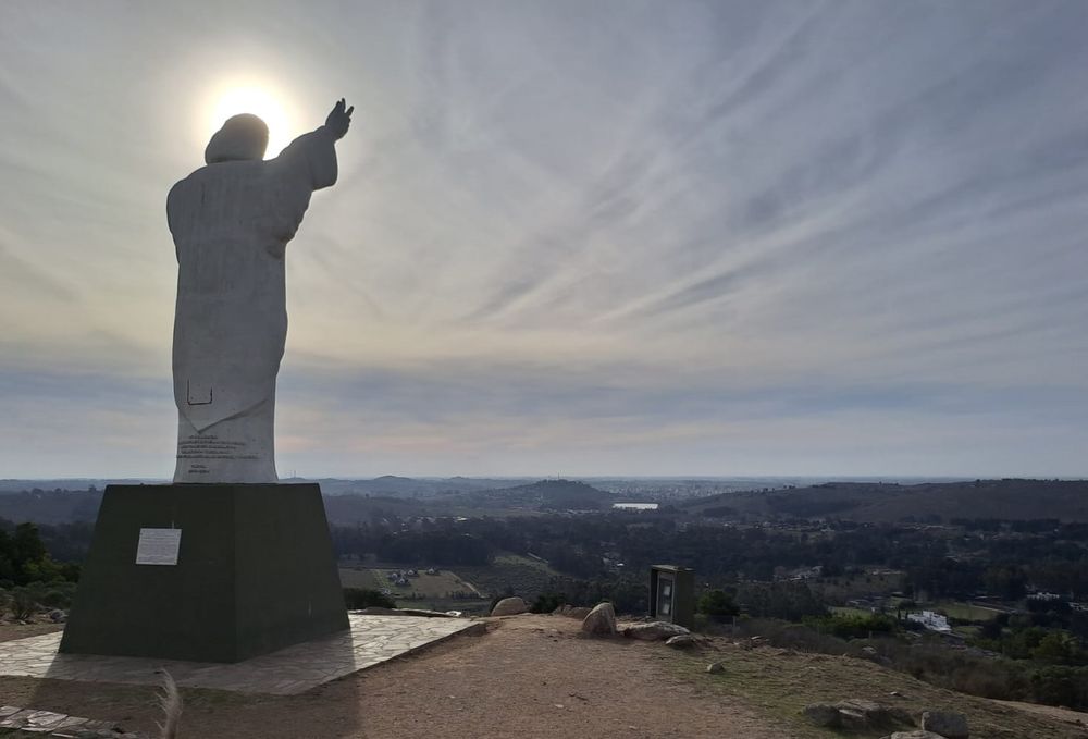 El Cristo de las Sierras en Tandil. (Agencia DIB)&nbsp;