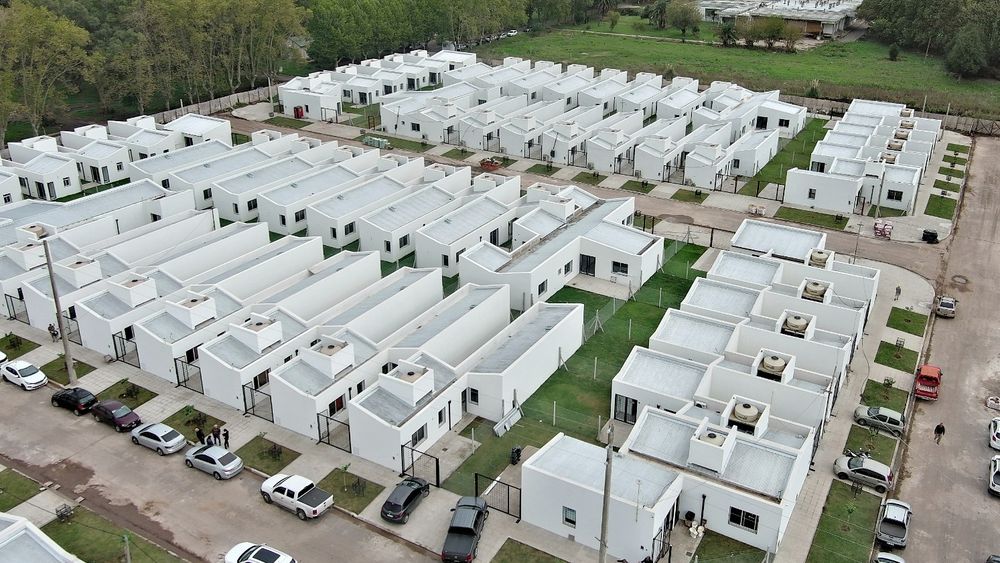 El barrio de viviendas en Romero.&nbsp;