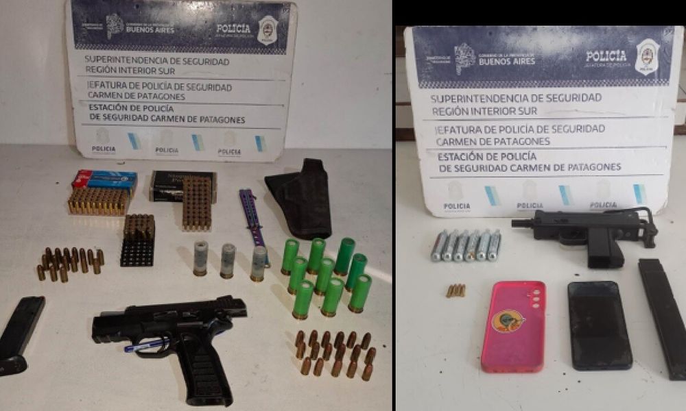 armas escuelas Patagones