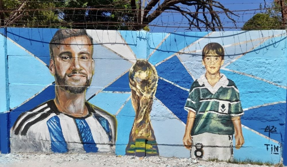 El homenaje para Taglia en Villa Calzada.
