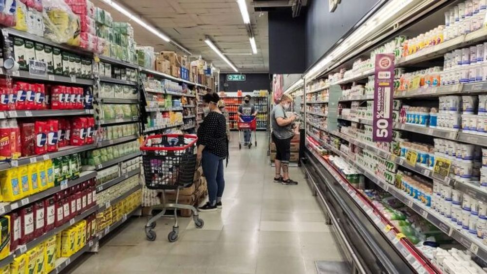 Una imagen en un supermercado.