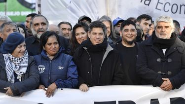 Axel Kicillof participó de la peregrinacion por el Día de San Cayetano.&nbsp;
