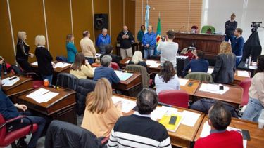 El Concejo Deliberante de Olavarría aprobó la creación de un subsidio destinado a las familias de veteranos de Malvinas fallecidos. (HCD Olavarría)