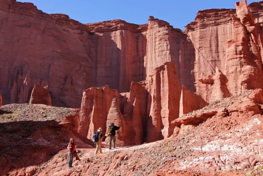 La Quebrada Don Eduardo, en torno al Parque Nacional Talampaya. (Turismo La Rioja)
