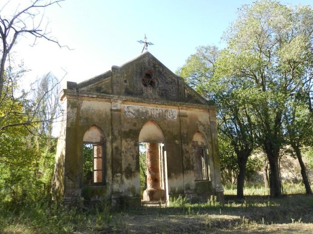 Las ruinas en San Mauricio.