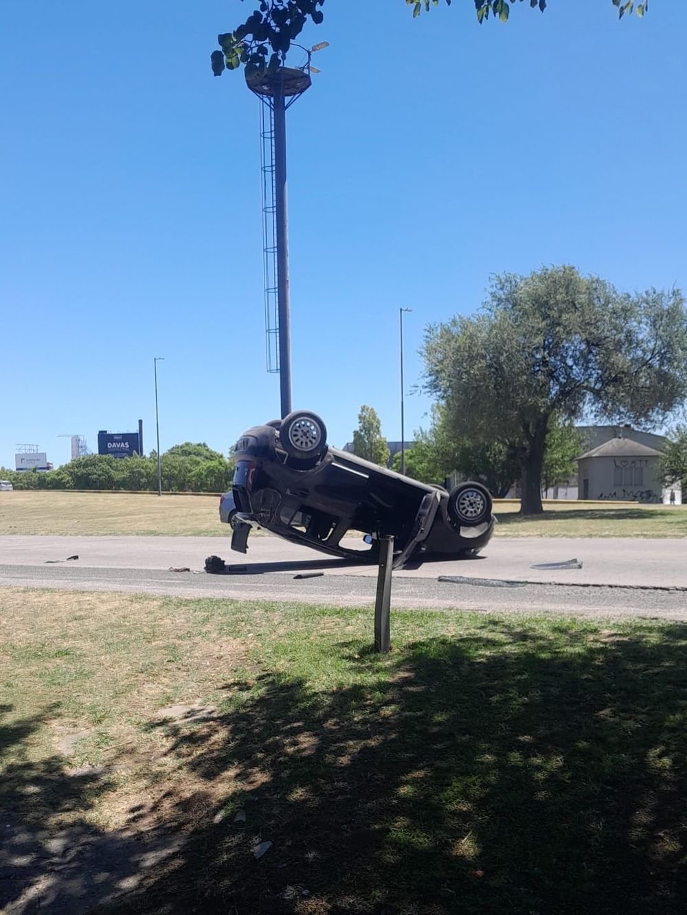 Jugador del seleccionado de hockey volcó esta tarde en La Plata.