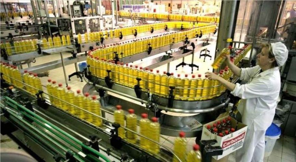 Producción de aceite comestible.