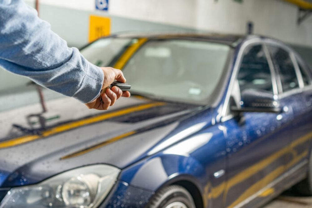 Un auto de alta gama.