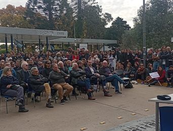 La exposición de los empresarios se realizó en la sede del INTI, en el partido de San Martín. La exposición de los empresarios se realizó en la sede del INTI, en el partido de San Martín.
