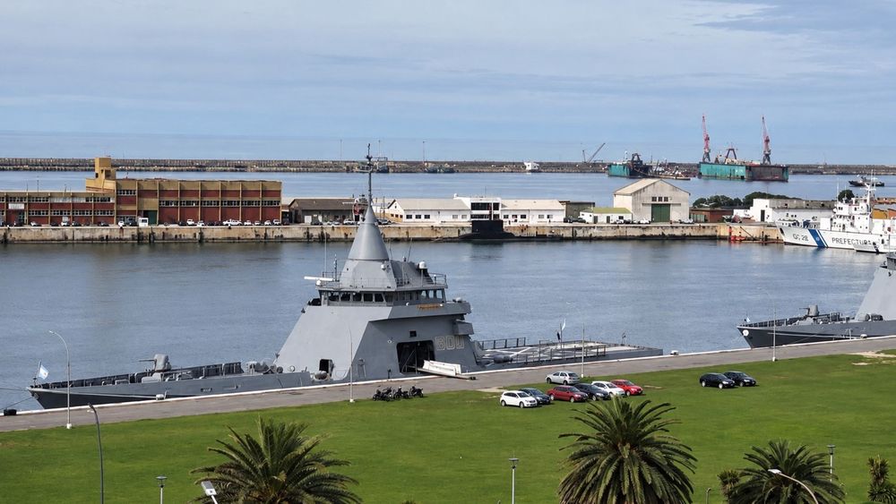 La Base Naval de Mar del Plata.