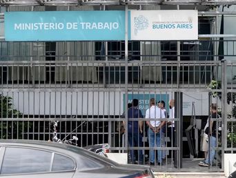 El ministerio de Trabajo bonaerense. El ministerio de Trabajo bonaerense.