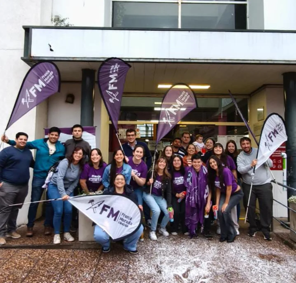 Franja Morada retuvo la conducción de los centros de estudiantes en la Unnoba.