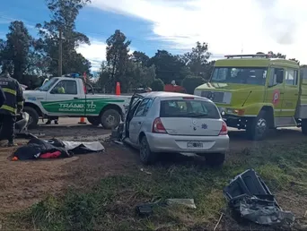 Uno de los últimos accidentes mortales en la Ruta 88.