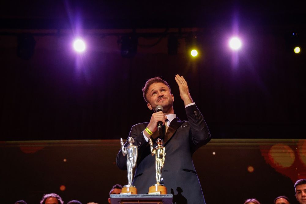Agustín Canapino cerró su gran año con el Olimpia de Oro.