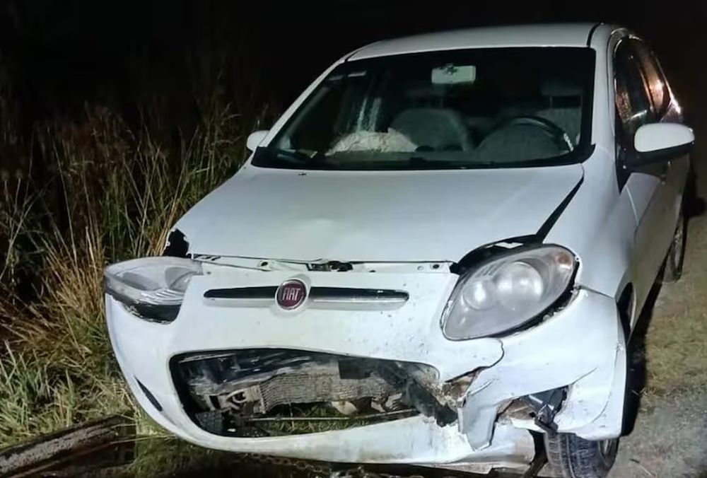 Uno de los vehículos involucrados en la tragedia sobre la ruta 88.