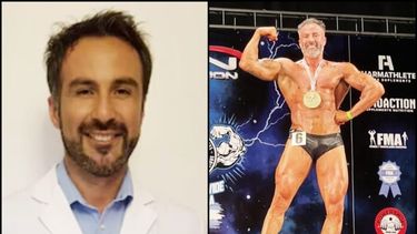 El significativo cambio de apariencia del médico Leopoldo Luque.