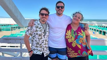 Radio Provincia desde Mar del Plata con La playa es sagrada (Federico Pesci, Matías Sáez y Vanesa Ábalos)