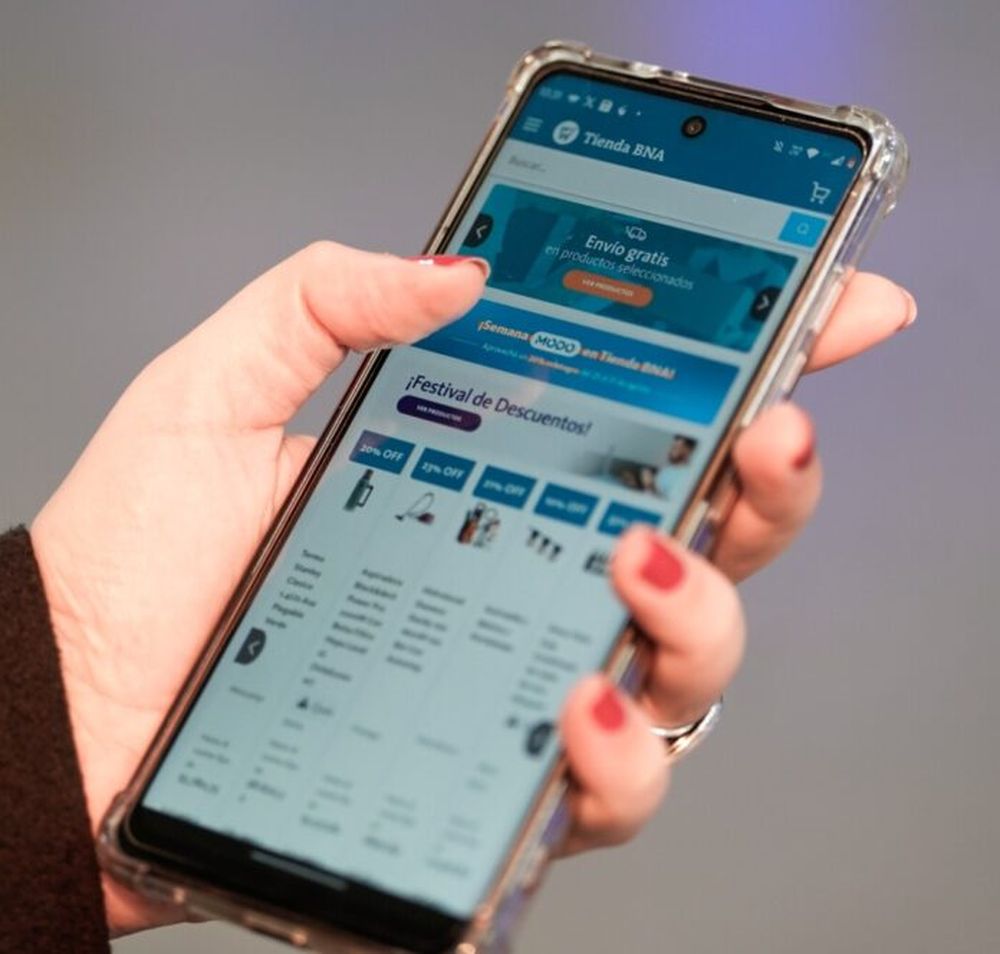 La app del Banco Nación.