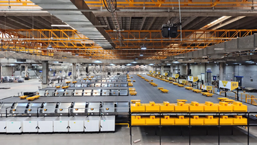 La flamante planta de Correo Argentino en Monte Grande.