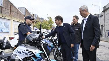 Axel Kicillof junto a Javier Alonso.