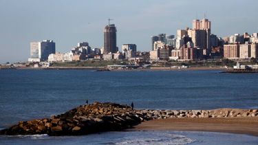Las playas de Mar del Plata.