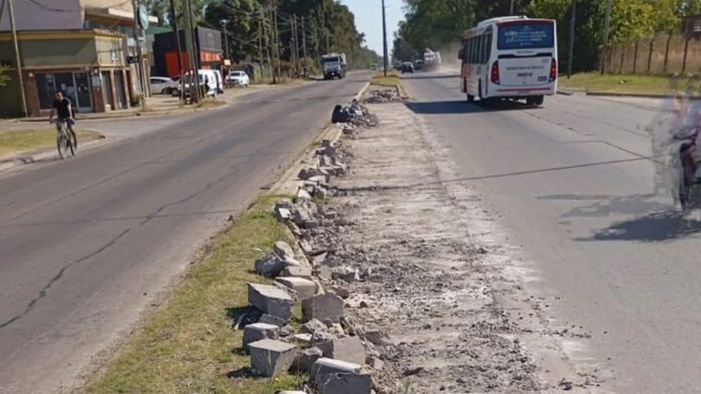 El cruce reabierto en avenida 44 y 182.